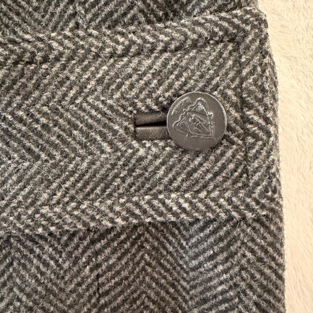Gucci double breasted grey coat wool and cashmere - Picture 6 of 11